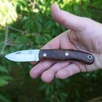 Mk III TBS Boar EDC Folding Pocket Knife - Turkish Walnut - Hollow/Sabre